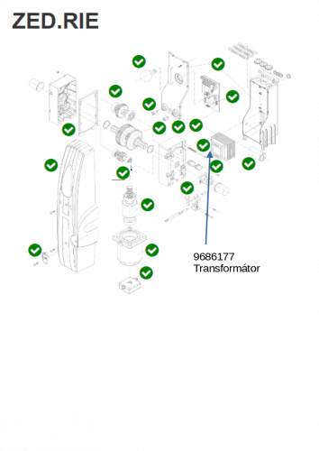 Transformátor pro motor ZED