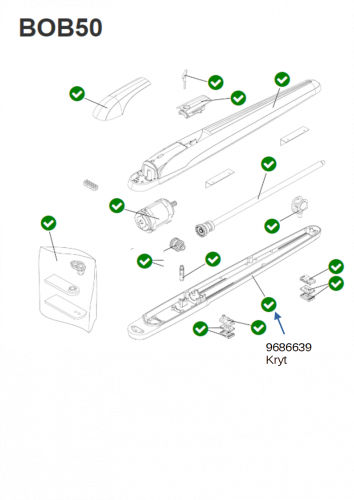 Kryt pro motory BOB50