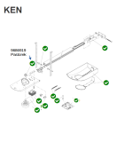 Pastorek pro motory KEN3/KEN3.RI/KT3