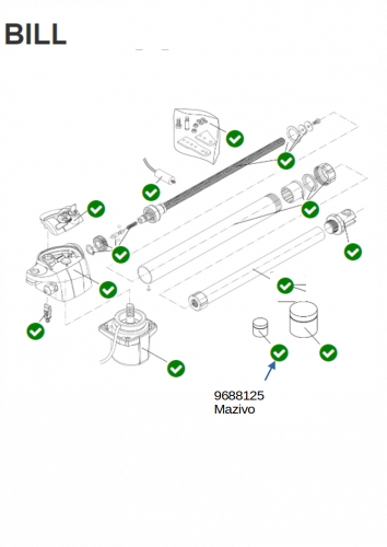 Mazivo pro motory BILL30/40/50