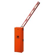 SET Silniční závora na 24 V, průjezd max. 5 m + hliníkové ráhno 5,2m + reflexní nálepky