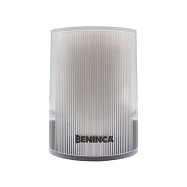 Maják LED 24V/230V s anténou, bílé intenzivní světlo